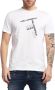 Karl Lagerfeld Beachwear T-shirt met logoprint - Thumbnail 5