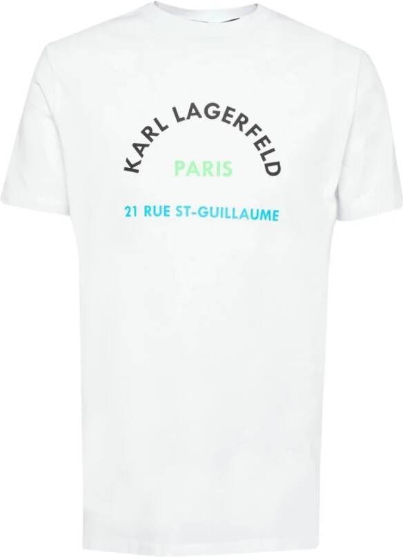 Karl Lagerfeld T-Shirt Wit Heren