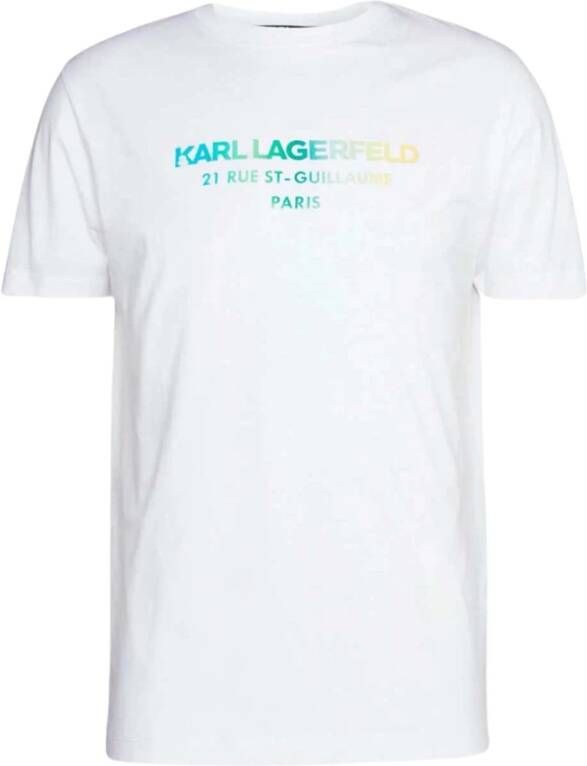Karl Lagerfeld T-shirt White Heren