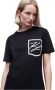 Karl Lagerfeld T-shirt Zwart Dames - Thumbnail 1