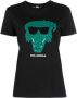 Karl Lagerfeld T-Shirt Zwart Dames - Thumbnail 1