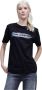Karl Lagerfeld t-shirt Zwart Dames - Thumbnail 1