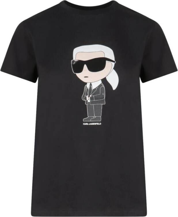 Karl Lagerfeld T-Shirt Zwart Dames