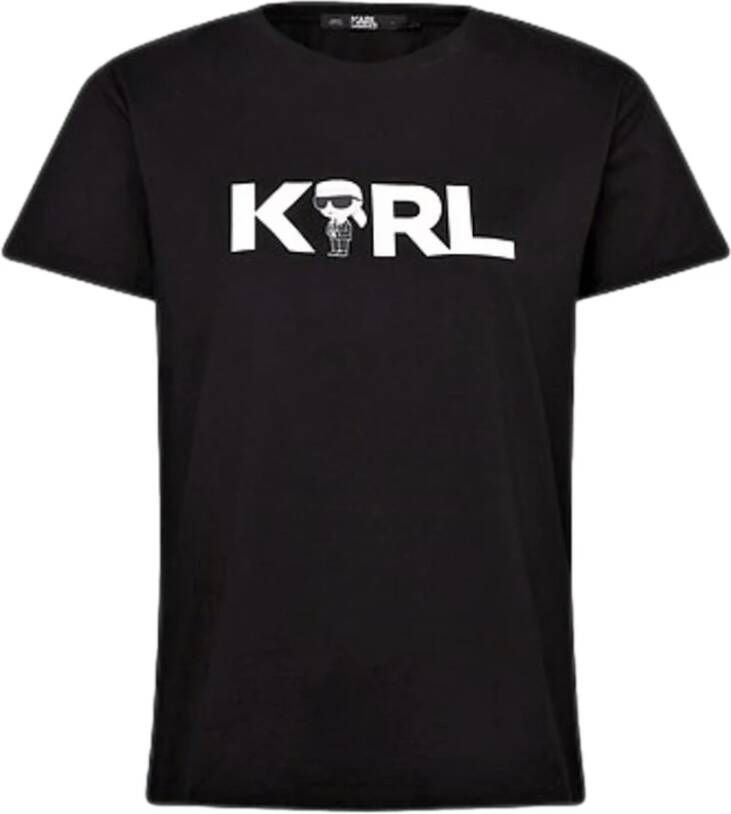 Karl Lagerfeld T-shirts Zwart Dames