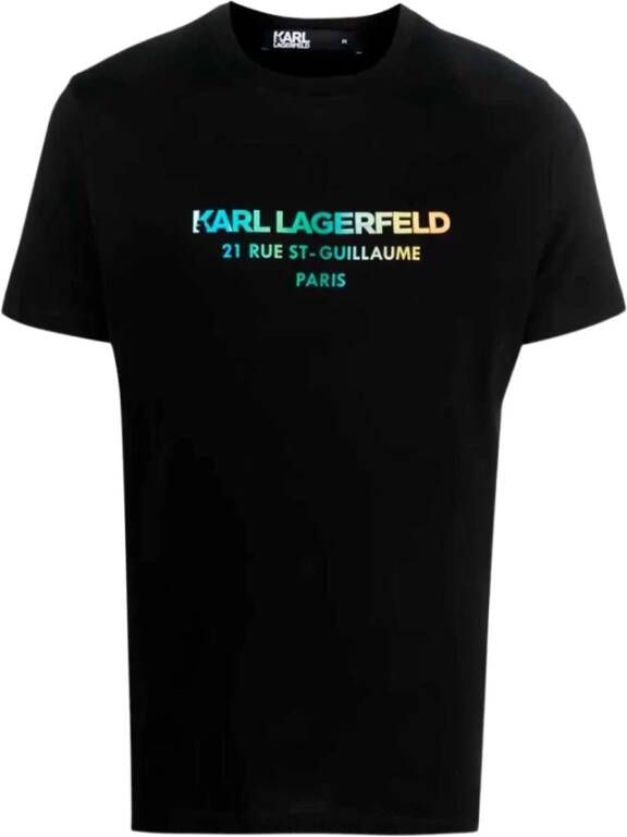 Karl Lagerfeld T-shirt Zwart Heren