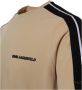 Karl Lagerfeld Klassiek T-shirt met korte mouwen Beige Heren - Thumbnail 1