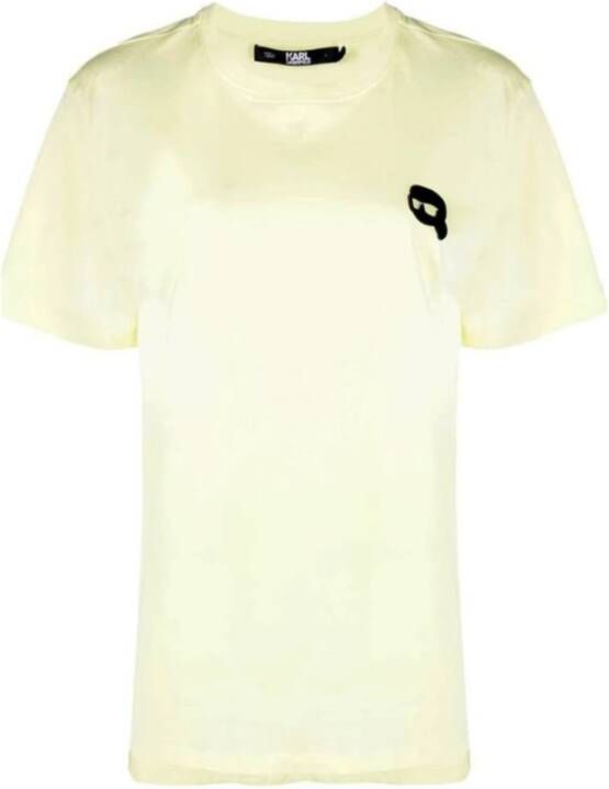 Karl Lagerfeld T-shirts Geel Dames