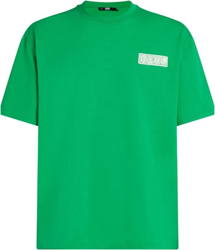 Karl Lagerfeld T-Shirts Groen Heren