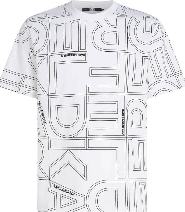 Karl Lagerfeld T-Shirts Meerkleurig Heren