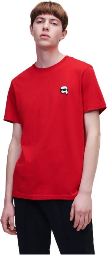Karl Lagerfeld T-shirts Rood Heren