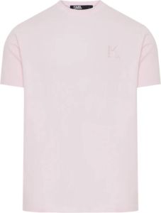 Karl Lagerfeld T-Shirts Roze Heren