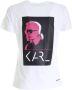 Karl Lagerfeld T-Shirts White Dames - Thumbnail 1