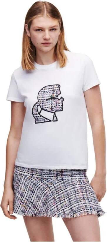 Karl Lagerfeld T-Shirts Wit Dames