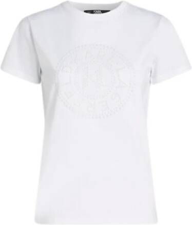 Karl Lagerfeld T-Shirts Wit Dames