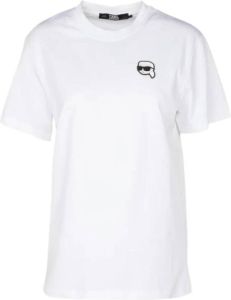 Karl Lagerfeld T-Shirts Wit Dames