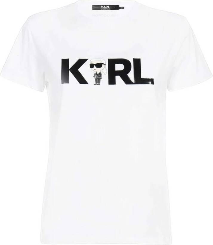 Karl Lagerfeld T-shirt Korte Mouw IKONIK 2.0 KARL LOGO T-SHIRT