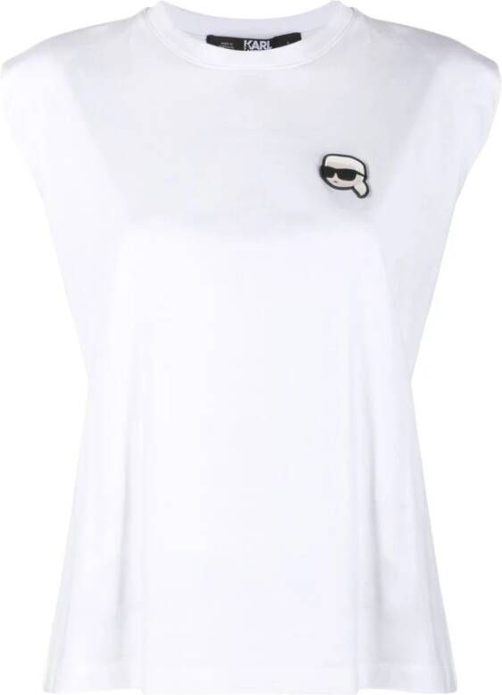 Karl Lagerfeld T-Shirts Wit Dames