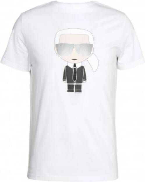 Karl Lagerfeld T-shirt met motiefprint