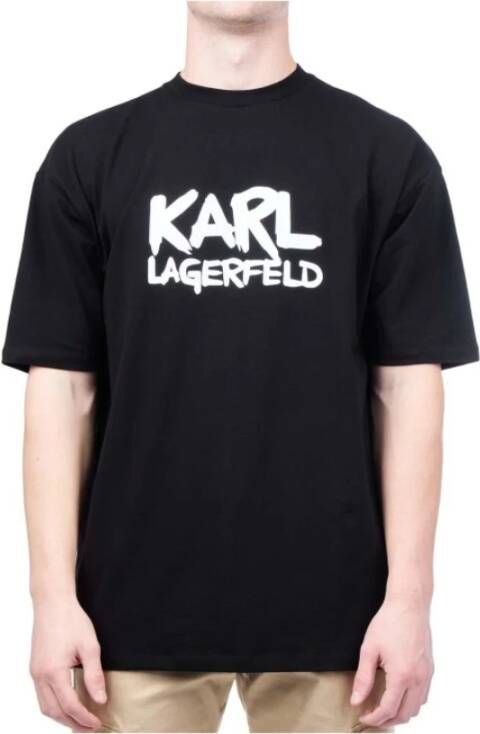 Karl Lagerfeld T-shirts Zwart Heren
