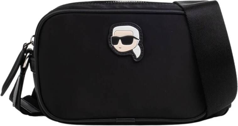 Karl Lagerfeld Crossbody bags Ikonik 2.0 Nylon Camera Bag in zwart