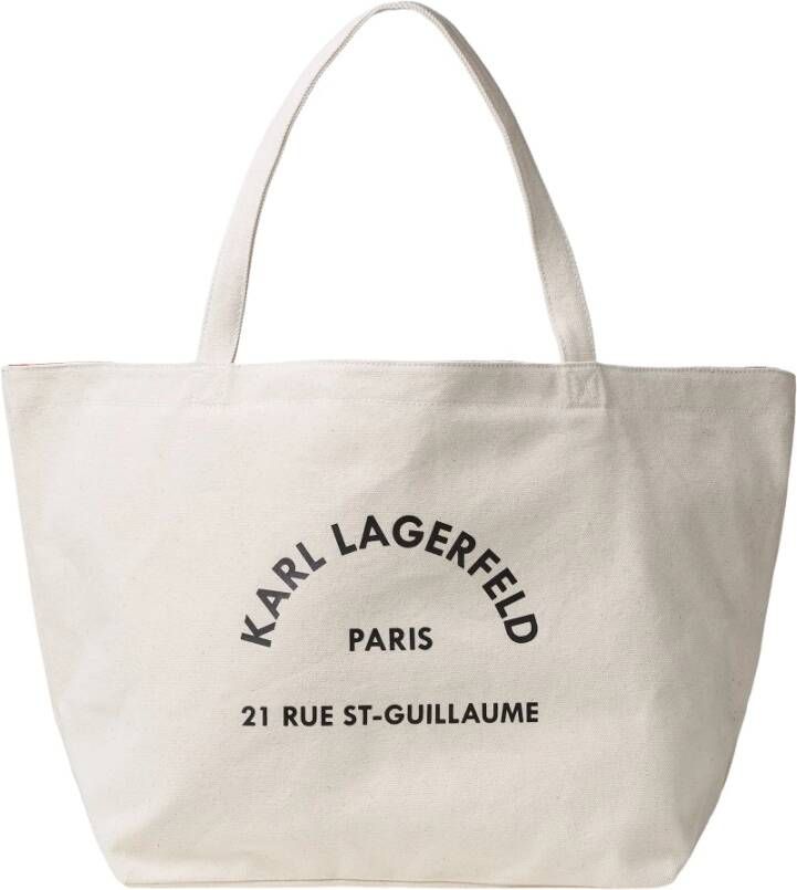 Karl Lagerfeld Tote Bags Beige Dames