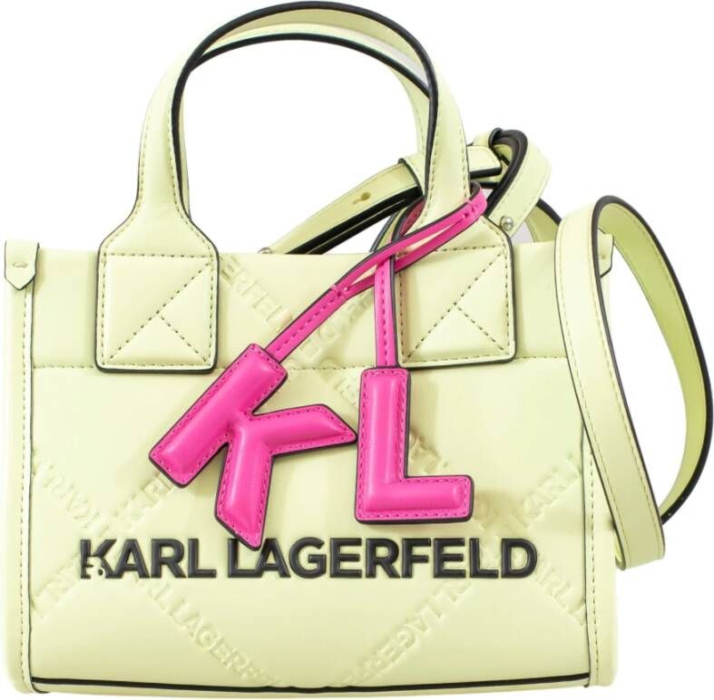 Karl Lagerfeld Tote Bags Geel Dames