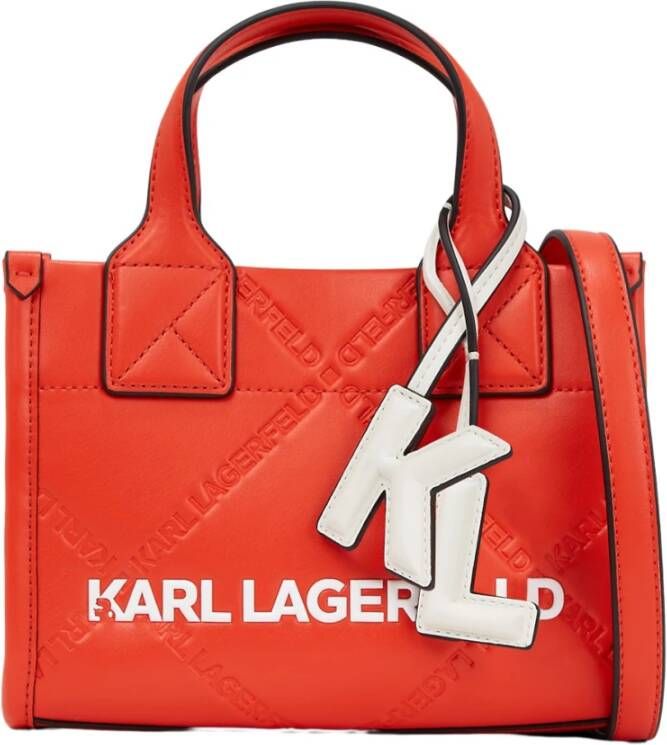 Karl Lagerfeld Tote Bags Rood Dames