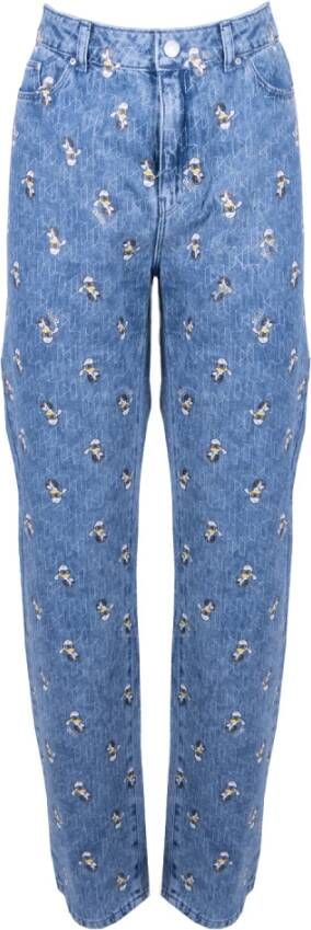 Karl Lagerfeld Trousers Blauw Dames