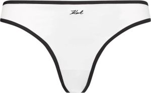 Karl Lagerfeld Underwear Bottm Satin Brazilian Wit Dames
