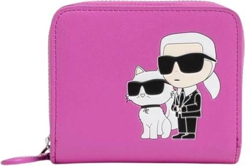 Karl Lagerfeld Portemonnee kaarthouder Pink Dames