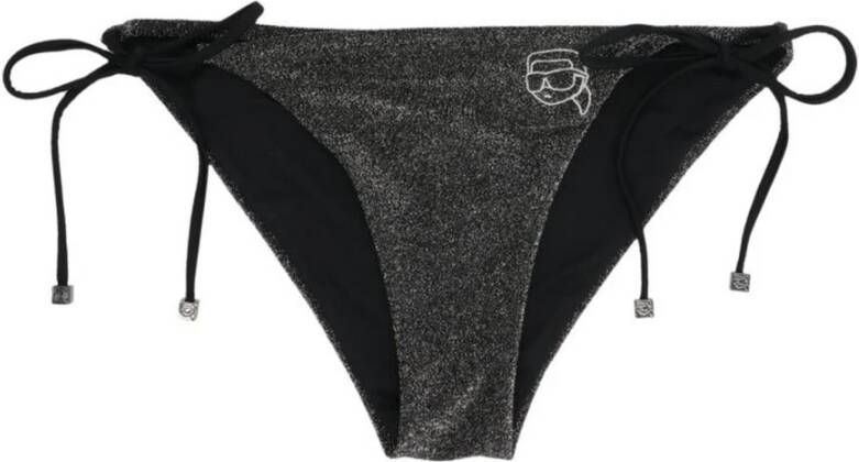 Karl Lagerfeld Ikonik 2.0 Bikini Bottoms Black Dames