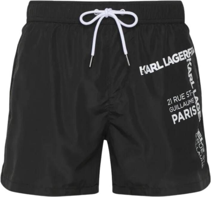 Karl Lagerfeld Beachwear Zwembroek met steekzakken