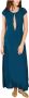 Karma Koma Elegante Maxi Jurk Blue Dames - Thumbnail 1
