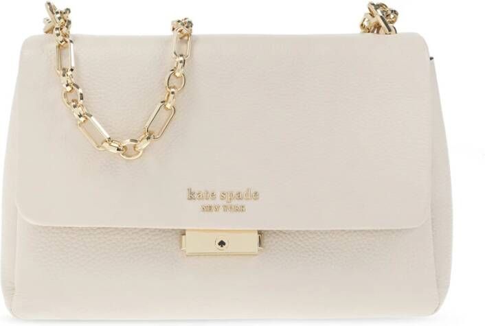 Kate spade new york Totes Carlyle Pebbled Leather Medium Shoulder Bag in fawn