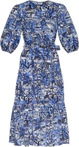 Kate Spade Geprinte jurk Blauw Dames
