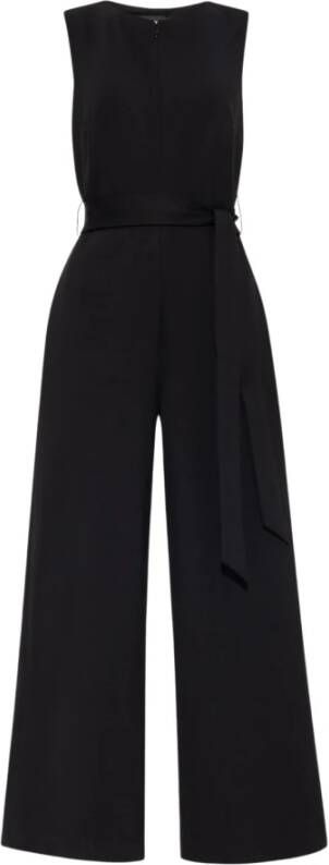 Kate Spade Jumpsuit met strikceintuur in de taille Zwart Dames