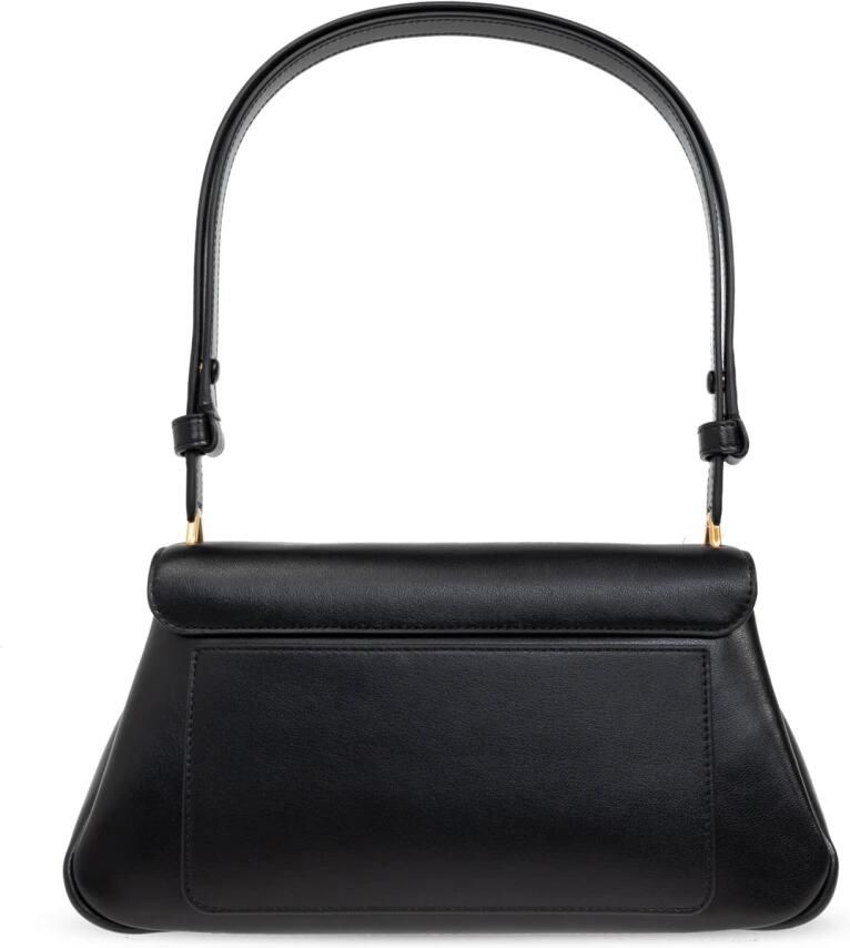 Kate Spade Fijnkorrelige Leren Schoudertas Zwart Black Dames - Foto 5