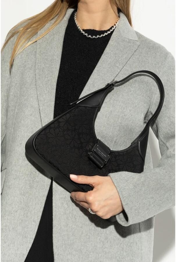 Kate spade new york Hobo bags Spade Flower Jacquard Shoulder in zwart - Foto 4
