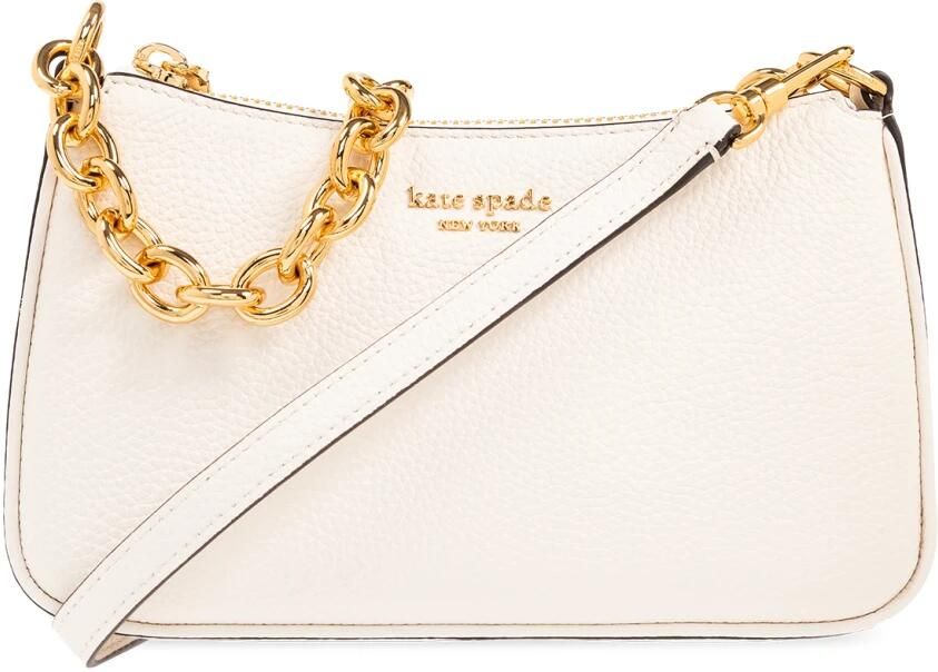 Kate spade new york Crossbody bags Jolie Pebbled Leather Small in crème