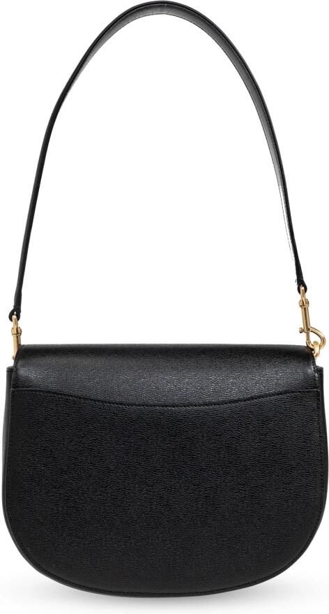 Kate spade new york Crossbody bags Katy Textured Leather Convertible Saddle Bag in zwart - Foto 7