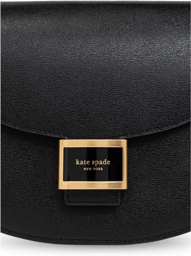 Kate spade new york Crossbody bags Katy Textured Leather Convertible Saddle Bag in zwart - Foto 2