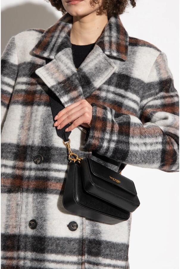 Kate spade new york Crossbody bags Morgan Saffiano Leather Double Up Crossbody in zwart - Foto 5