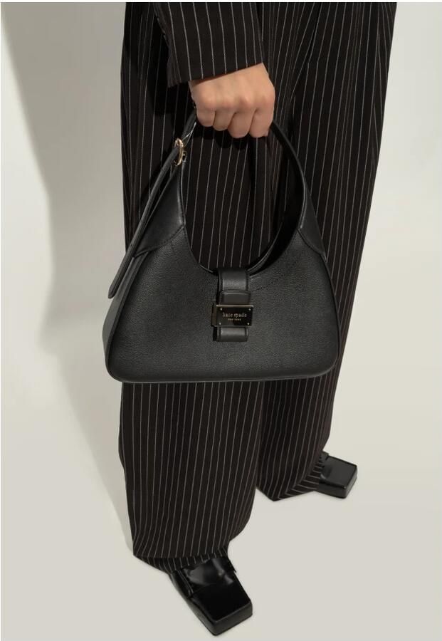 Kate Spade Zwarte schoudertas met Nouveau-stijl Black Dames - Foto 6