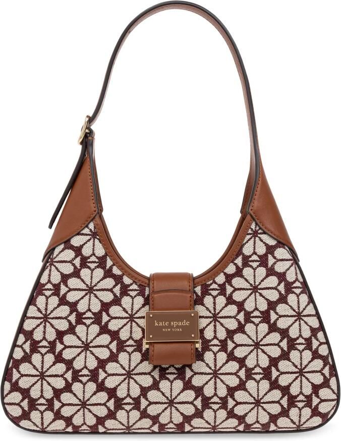 Kate spade new york Hobo bags Spade Flower Jacquard Shoulder in bruin