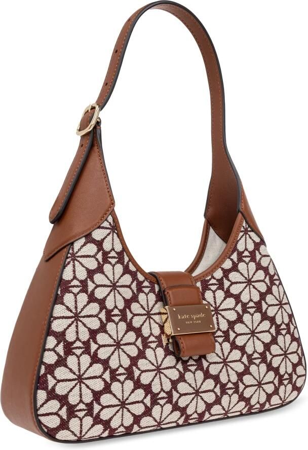 Kate spade new york Hobo bags Spade Flower Jacquard Shoulder in bruin - Foto 6