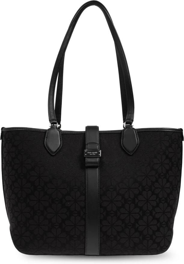 Kate spade new york Shoppers Spade Flower Jacquard Spade Flower Jacquard Medium in zwart - Foto 2
