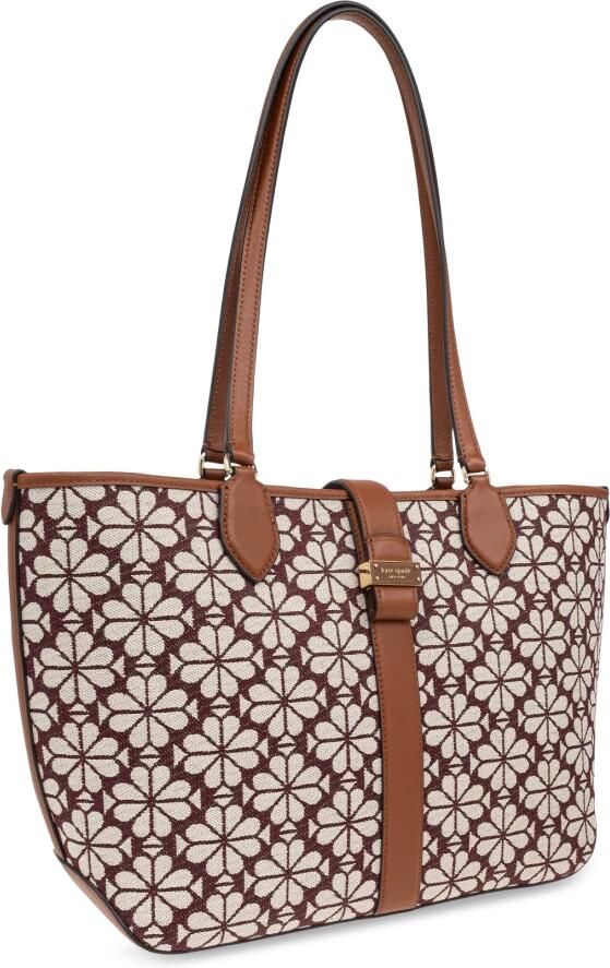 Kate spade new york Shoppers Spade Flower Jacquard Spade Flower Jacquard Medium in bruin - Foto 9
