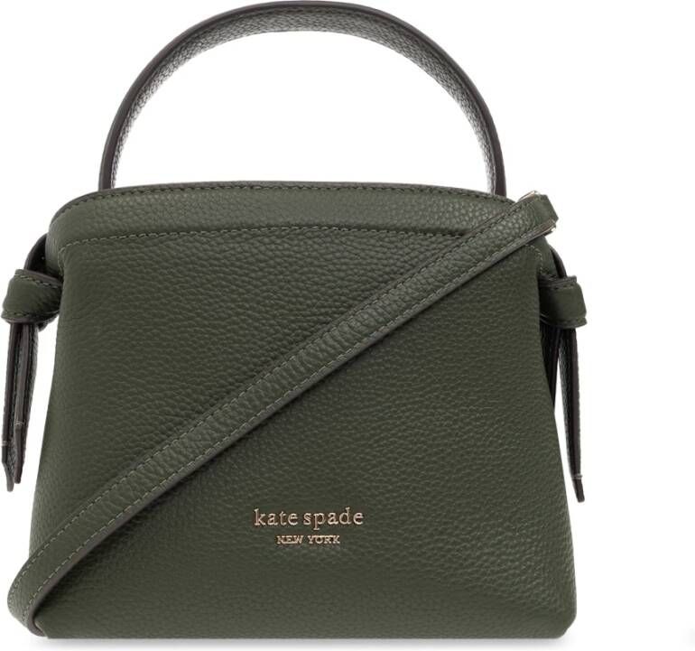 Kate spade new york Crossbody bags Knott Pebbled Leather in groen