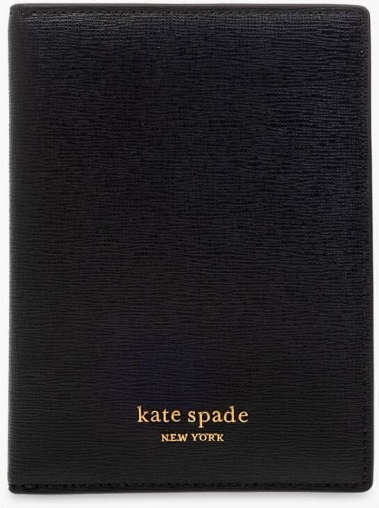 Kate Spade Leren paspoorthouder Zwart Dames