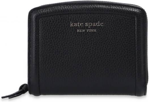 Kate Spade Portemonnee met logo Zwart Dames